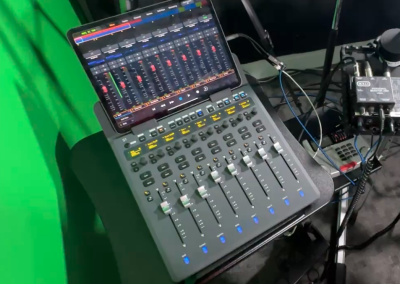 Avid S1 control surface in J. P. Morrison’s recording setup